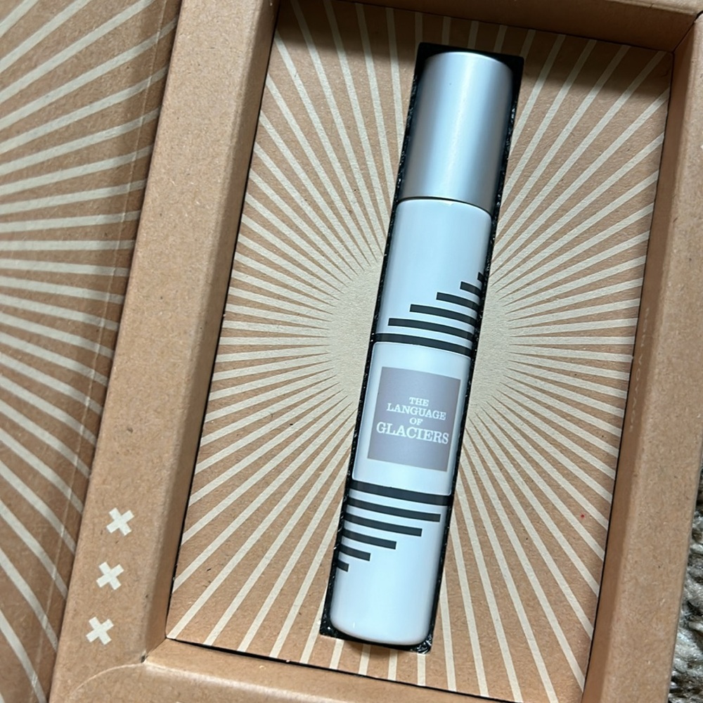 IMAGINARY AUTHORS The Language of Glaciers, Traveler Size 14ml - New & Unused